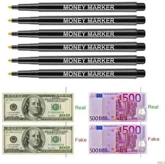 Alt view image 3 of 5 - Bill Detector Money Marker Support USD,EUR,RMBs Quick andEasy to Use