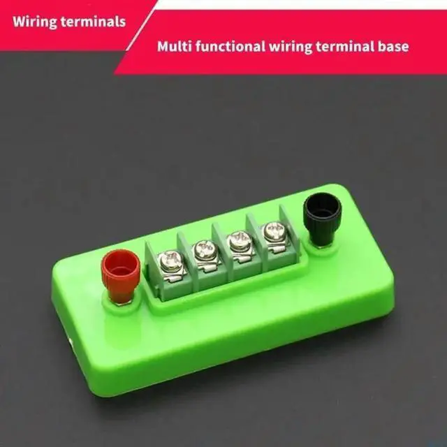 Alt view image 2 of 7 - Science Experiment Kits Wire Barrier Terminal Block Physics Experiment Aid