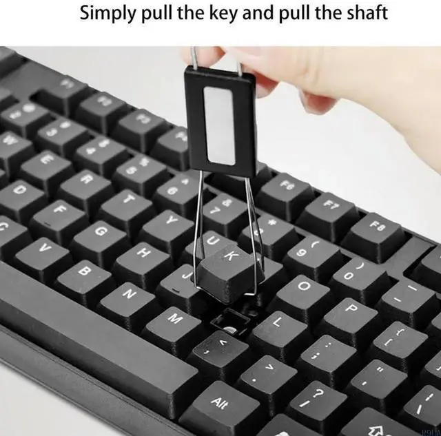Alt view image 2 of 7 - Universal Keycap Puller Stainless Steel Removal Puller Tool for Mechanical Keyboard /Kailh/Gateron MX Switches