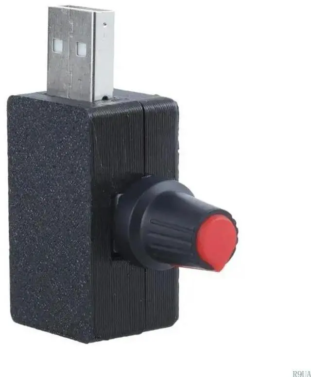 Alt view image 2 of 4 - USB Fan Stepless Speed Regulator Cooling Controller Speed Module, 5V Adjustable Control Module with Quiet Operates