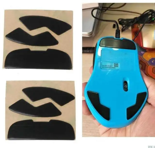 Alt view image 4 of 7 - Mouse Feet Round Skates for G300 G300S Gaming Mice Pad Sticker 2Set