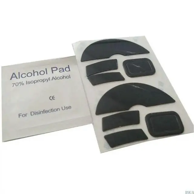 Alt view image 2 of 4 - 2Pcs 0.6mm Thickness Replace Mouse Feet Mouse Skates Wireless Gaming Mouse