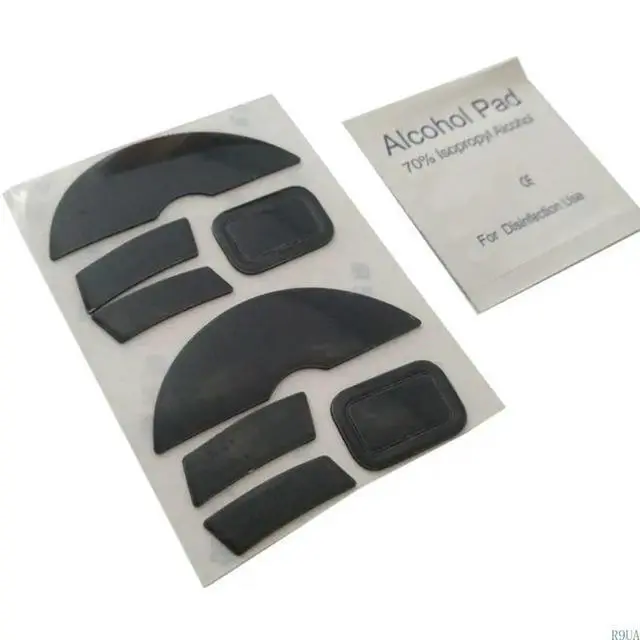 Alt view image 4 of 4 - 2Pcs 0.6mm Thickness Replace Mouse Feet Mouse Skates Wireless Gaming Mouse