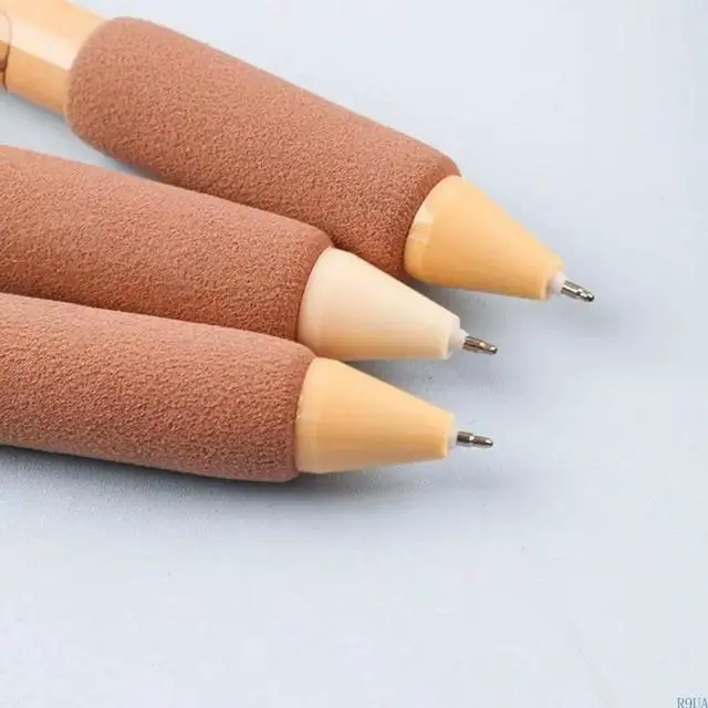 Alt view image 3 of 4 - 4PCS Cartoon Gel Inks Pen Quick Dry Retractable Gel Pen 0.5MM Pen Point Comfortable Grip for Daily Writing Journaling