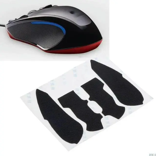 Alt view image 2 of 4 - 1 Set Mouse Feet Mouse Skates Side stickers Sweat Resistant Pads For G300 G300S Mouse
