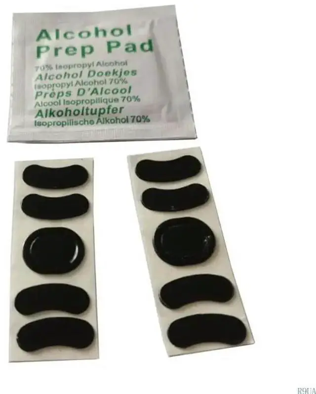 Alt view image 3 of 7 - 2Sets Mouse Feet Pedal for M650 / Mouse Replacement Mouse Feet Pad Glides Curved Mouse Skates Sticker