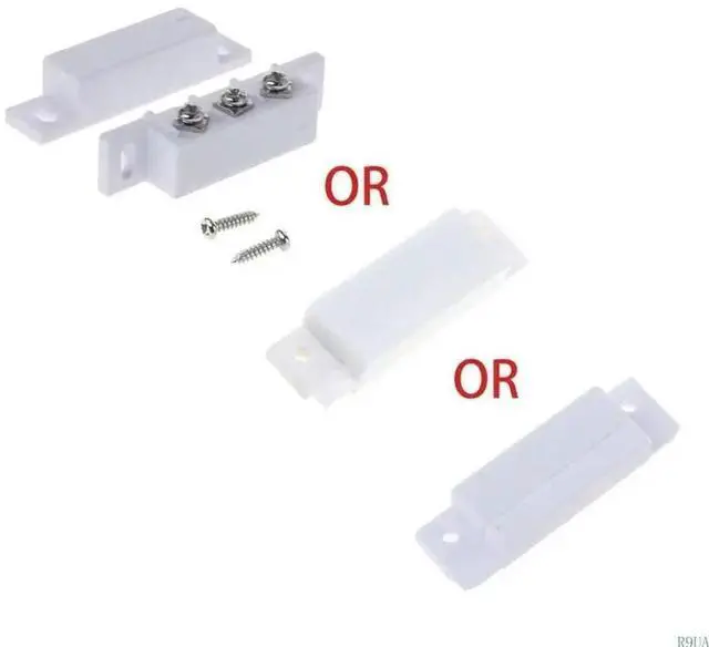 Main image of NC NO Contact Switch Door l Roller Shutter Door Home Alarm System with 2Pcs Screws