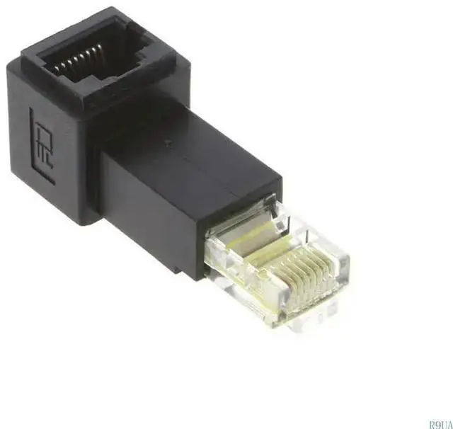 Alt view image 3 of 7 - RJ45 Coupler, Coupler, Ethernet Connectors Multi-angle Coupler for Cat5e Ethernet Cable Extender Connector