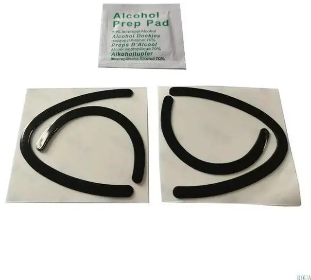 Alt view image 4 of 4 - Mouse Feet Round Curved Skates for MX (Lift) Vertical Mouse Pad