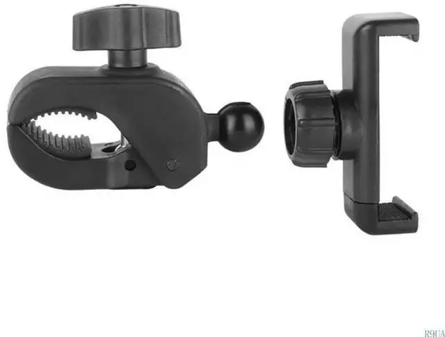 Alt view image 3 of 4 - Handlebar Clamp Mount Base Claw Clamp Base Universal Phone Holder 17mm Balls Head Bike Motorcycle Phone Mount Holder