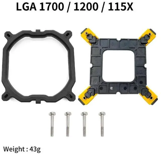 Main image of CPU Fan Bracket Holder Stand for LGA 1150 1151 1155 1156 1366 1700 Computer Motherboard Socket