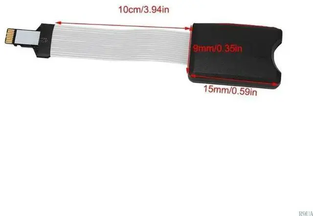 Alt view image 3 of 4 - 10CM TF Male To Female SDHC SDXC Card Reader Extension Cable For Phone GPS