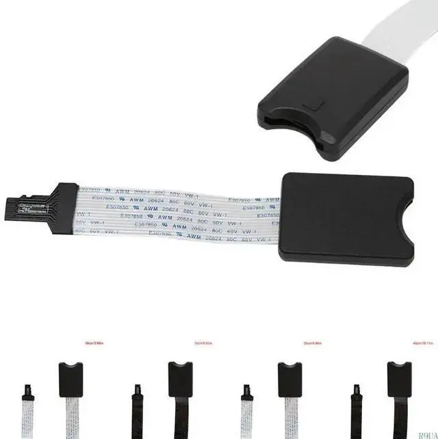 Alt view image 4 of 4 - 10CM TF Male To Female SDHC SDXC Card Reader Extension Cable For Phone GPS