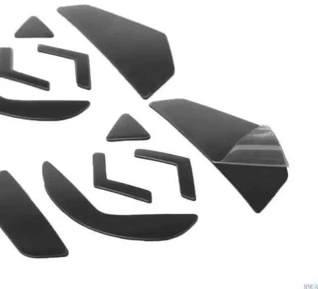Alt view image 3 of 7 - 4 Sets/Pack Mouse Feet Pad Mouse Skate Glides Sticker for G502 Gaming Mice Curved