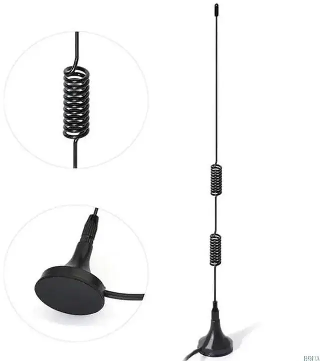 Alt view image 3 of 4 - Base FM Antenna Stereo Theater Receiver Tuner with Connector Adapter