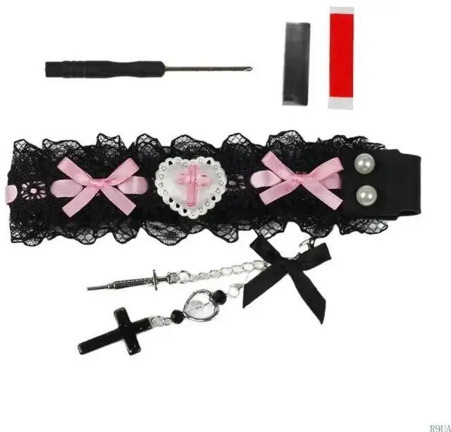 Main image of Adhesive Keyboard Carrying Strap Lace Fabric Straps Lanyard Easy To Use