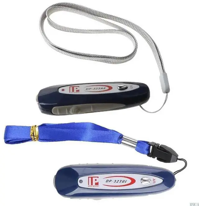 Alt view image 2 of 7 - 2 in 1 UV Currency Money Note Checker With Lanyard Detector Keychain