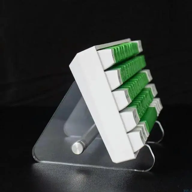 Alt view image 4 of 7 - Laptop Stand Transparent Acrylic Keyboards Stand for Computer Mechanical Game Keyboards Holder Layer Rack