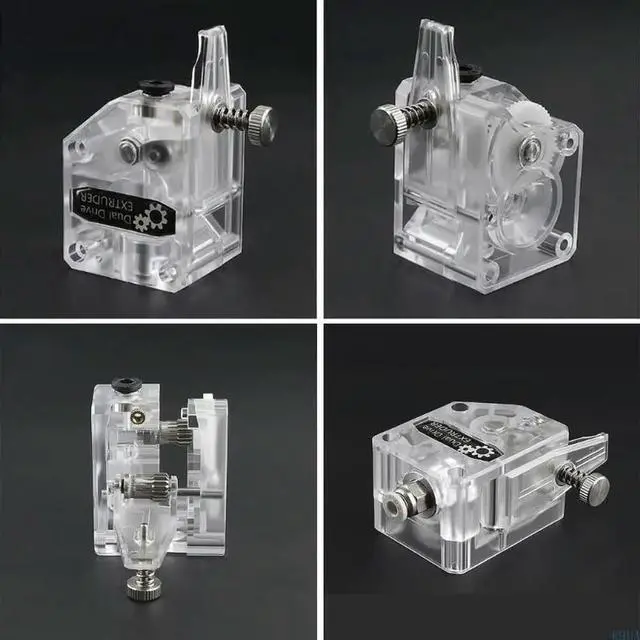 Main image of Dual Drive Gear Extruder Upgrade Extrusion For 3D Printer Reduction Extruder DIY for 1.75mm Filament-