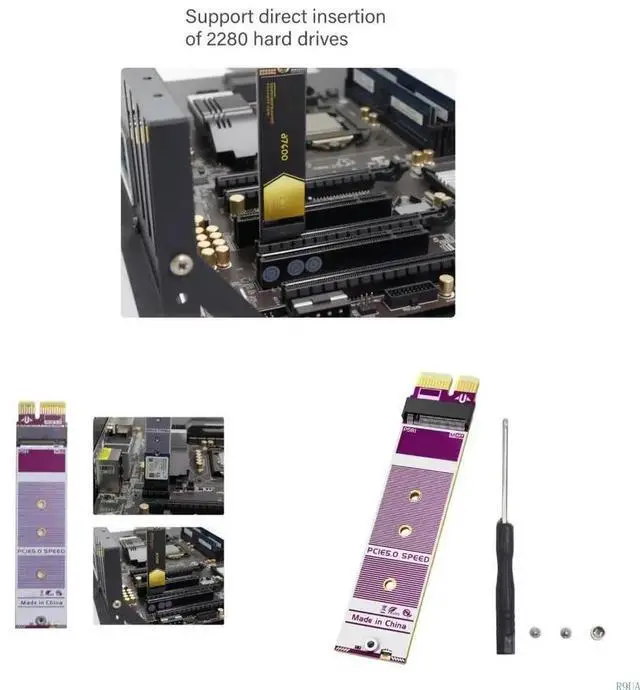 Main image of PCIe 5.0 To NVMe Expansion Card Supports M.2 2280/2242/2230 Unit