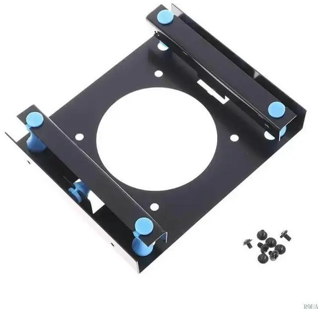 Main image of 3.5" to 5.25" Internal Hard Disk Drive Mount Bracket Rubber Stand Shock Reduce
