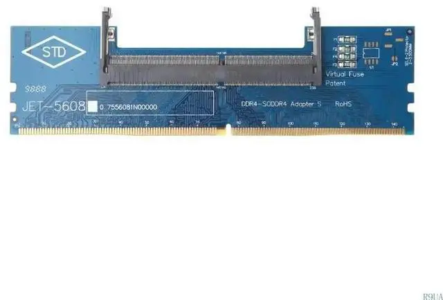 Alt view image 4 of 4 - Laptop DDR4 Memory To Desktop Adapter Card Memory Tester SO DIMM To DDR4 Converter 3200/2666/2400/2133 Mhz Frequency