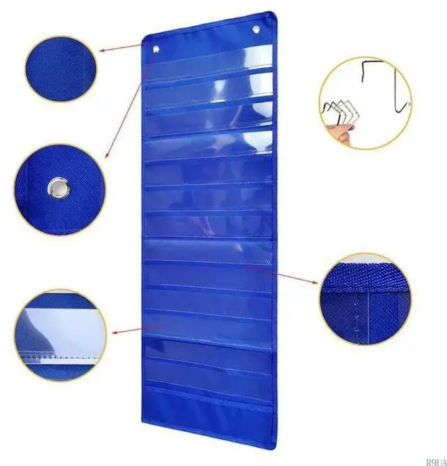 Alt view image 2 of 4 - Daily Schedule Pocket Chart with 13 Reversible Cards for Word Study Plan Classroom's Day Display Daily Life