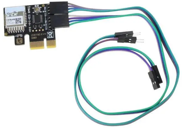 Main image of Computer Power Reset Switches PCIE Card for PC Destop Computer APP Remote Control MINI Card PC Power Switches