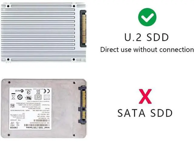 Alt view image 3 of 7 - U.2 U2 Kit SFF-8639 to PCI-E 3.0 x4 Lane Host Adapter for Motherboard & 750 NVMe PCIe SSD