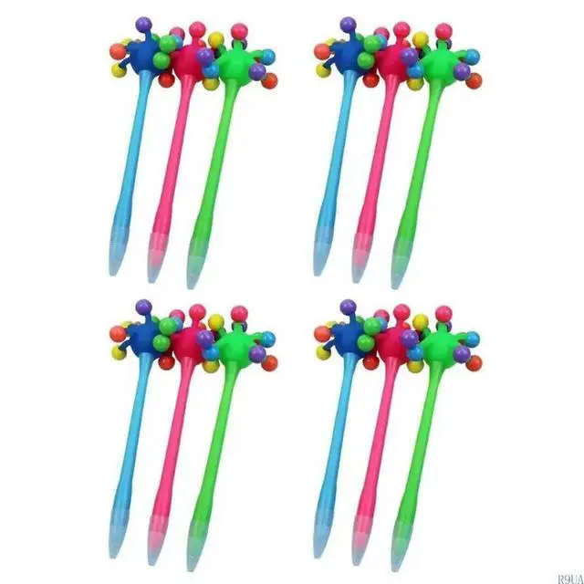 Alt view image 3 of 4 - 12Pcs Novelty Ballpoint Pen Decompression Pen Smooth to Write Funny Writing Pen for Boy Girl Student Class Reward