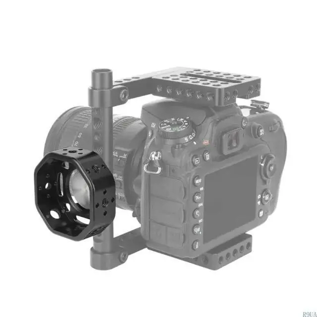 Alt view image 7 of 7 - Lightweight Hollow Camera Cage Handle 1/4 3/8inch Screw Hole Mount for DSLR