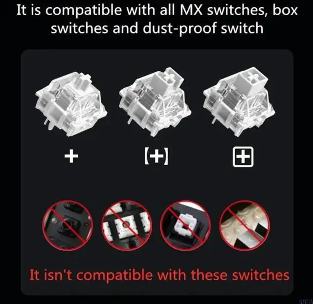 Alt view image 6 of 7 - Anime Keycaps Cartoon 74 Keys PBT Keycap Mechanical Keyboards Caps for 61 67