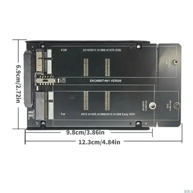 Alt view image 5 of 7 - Conversion Adapter Card and USB3.0 Cable for 2010-2011 A1369/1370 SSDs From 2010 to 2012 Models Support Serial ATA