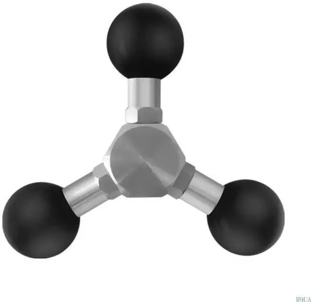 Main image of Triple 25mm Ball Adapters Expansion Base Triple Ball Head Handlebars Mounting Arm