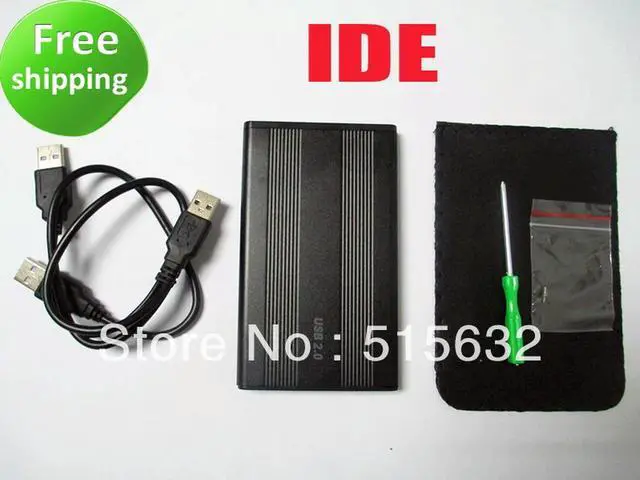 Main image of USB 2.0 IDE 2.5 HD Hard Drive Disk Enclosure Case