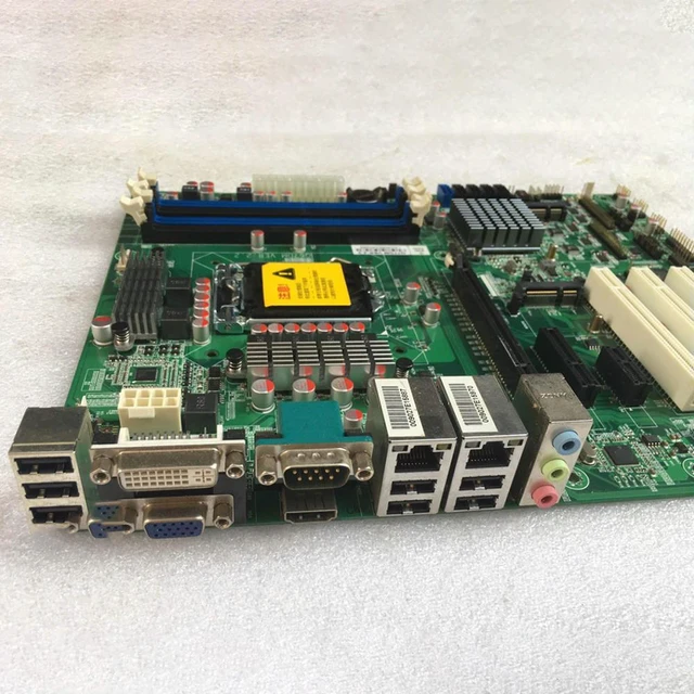 Alt view image 3 of 3 - Industrial Control Board Industrial Motherboard With Dual Network Ports Q77DM VER:2.2