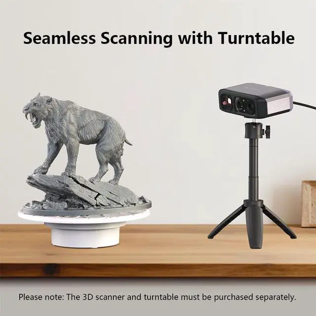 Alt view image 3 of 4 - 3DMakerpro 3D Scanner Tripod Holder for Moose/Moose Lite Seal/Seal Lite 3D Scanner