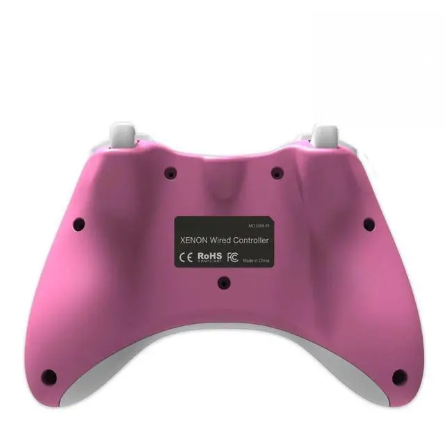 Alt view image 4 of 6 - Wired Controller - Pink - Officially licensed Xbox 360 Controller replica for use,Plug and Play Gaming Gamepad