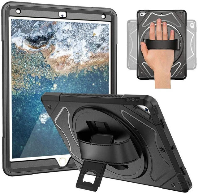 iPad 9.7 2018 2017 Case with Pen Holder, iPad 6th 5th