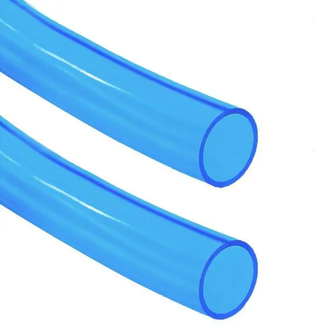 Main image of dracaena.io 4 meter/ 157.5 inch soft tube with PVC material, ID 3/8'' and OD 1/2'' - PVC pipe soft tube for Computer water cooling systems, Blue