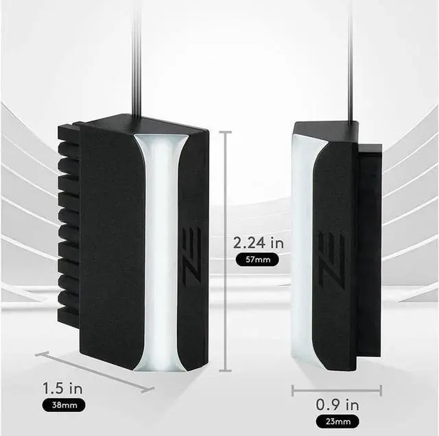 Alt view image 5 of 7 - BUCIER 5V ARGB Synchronous Computer Motherboard ATX Power Supply 24 PIN 90 Degree Adapter 24 Pin Female to 24 Pin Male Connector Turn Steering Head