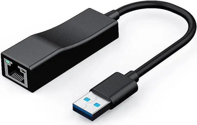 Main image of USB 3.0 to Ethernet Adapter, USB 3.0 to 1000Mbps Network Adapter,USB to RJ45 LAN Wired Adapter for Mac-Book, Chrome-book, Windows 10,8.1,Mac OS 10.6,Surface Pro Linux,fire Stick,Laptop