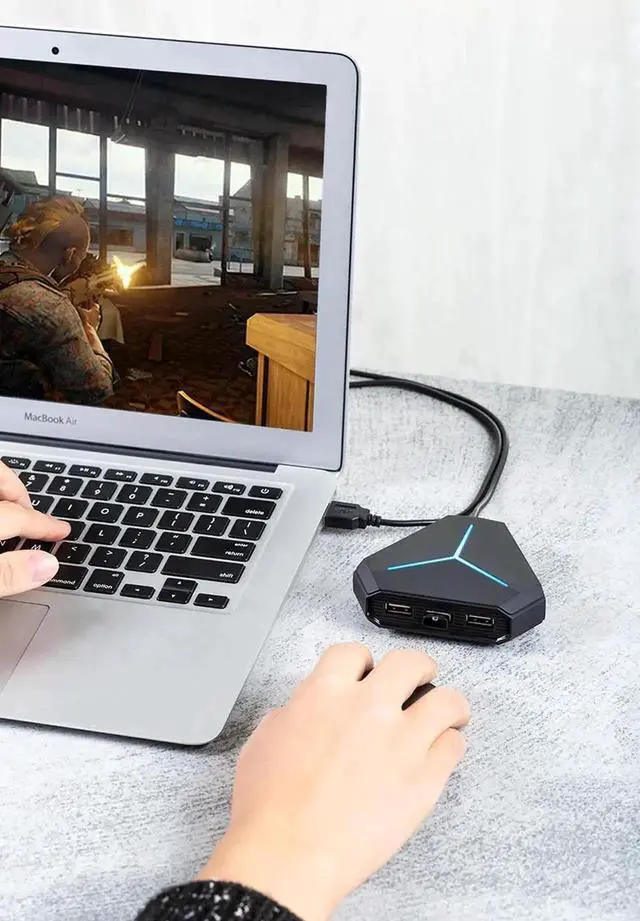 Alt view image 2 of 7 - USB Hub, 6-Port USB 3.0 HUB, with 3ft Cable for MacBook, Mac Pro/Mini, iMac, Surface Pro, XPS, Notebook PC, Mobile HDD, and More, Black