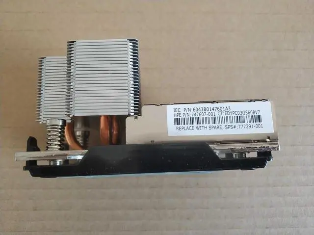 Alt view image 2 of 6 - For Proliant DL380 G9 High Performance CPU Heatsink 747607-001 777291-001