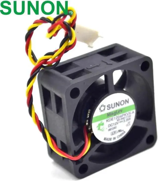 Alt view image 3 of 6 - orginal KDE1204PKVX-A 4020 4cm 40mm 12v 3.8W switch fan power supply cooling fan 40*40*20MM for SUNON