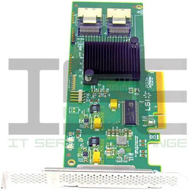 Alt view image 2 of 4 - Lsi Logic 92118I 6Gb 8Port Internal Pci Express X8 Sas Raid Controller With Lp Bracket
