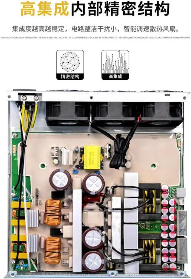 Alt view image 6 of 7 - New APW12 10000W LEXINDAR submerged oil-cooled power supply liquid-cooled overclocking for S19 S19PRO T19 S19J S19JPRO mining machine power supply