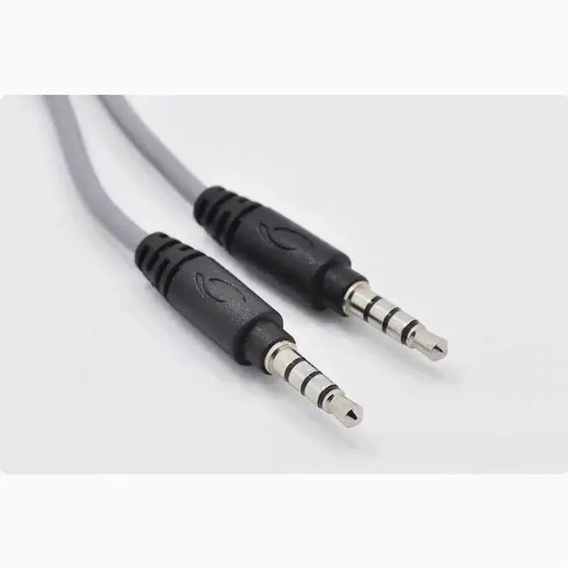 Alt view image 3 of 4 - New original authentic 1.2m 3.5rpm 3.5MM male to male audio cable to record cable Car AUX cable