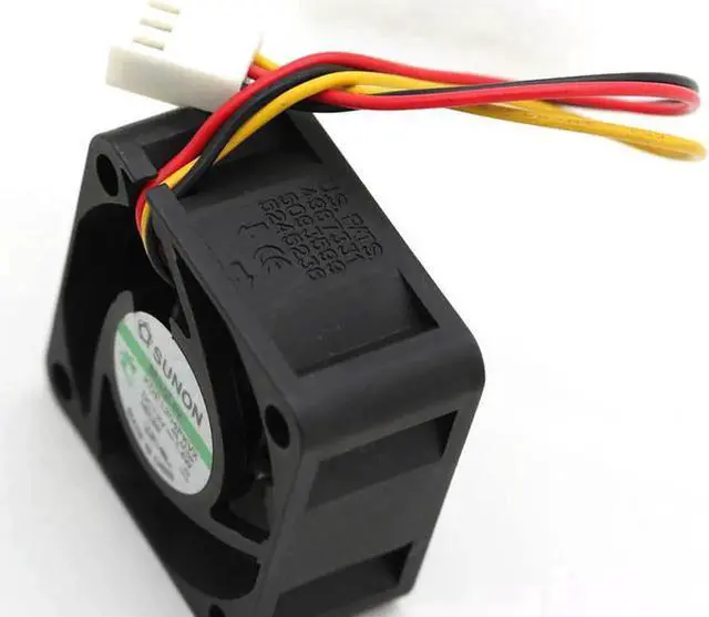 Alt view image 2 of 6 - SUNON KDE1204PKVX 4020 40mm Maglev Cooler Cooling Fan 12V 1.4W case cooler computer fan 3-pin 3-wire