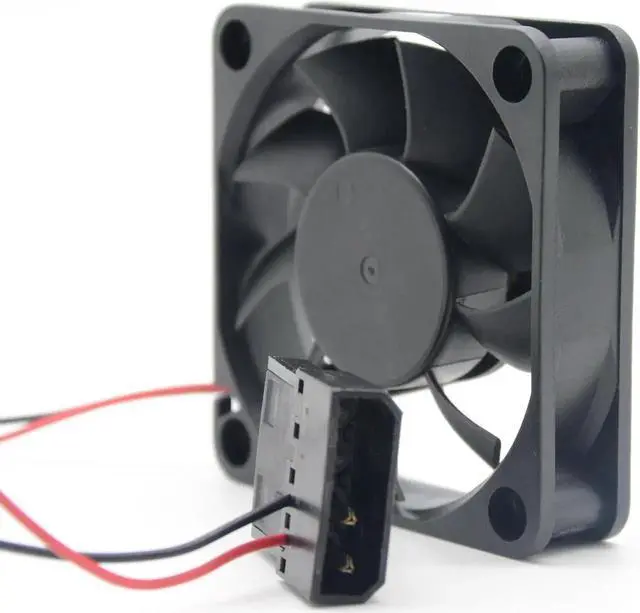 Alt view image 4 of 5 - Original Y.S.Tech FD126015LB 6014 6cm 60mm DC 12V 0.075A double ball silent cooling fan